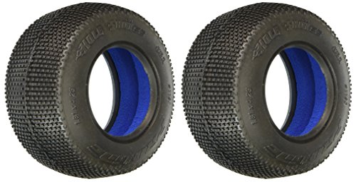 Proline PRO118002 1/10 Hole Shot 2.0 M3 Front/Rear 2.2"/3.0" Short Course Tires (2), Mehrfarbig, Einheitsgröße von Proline