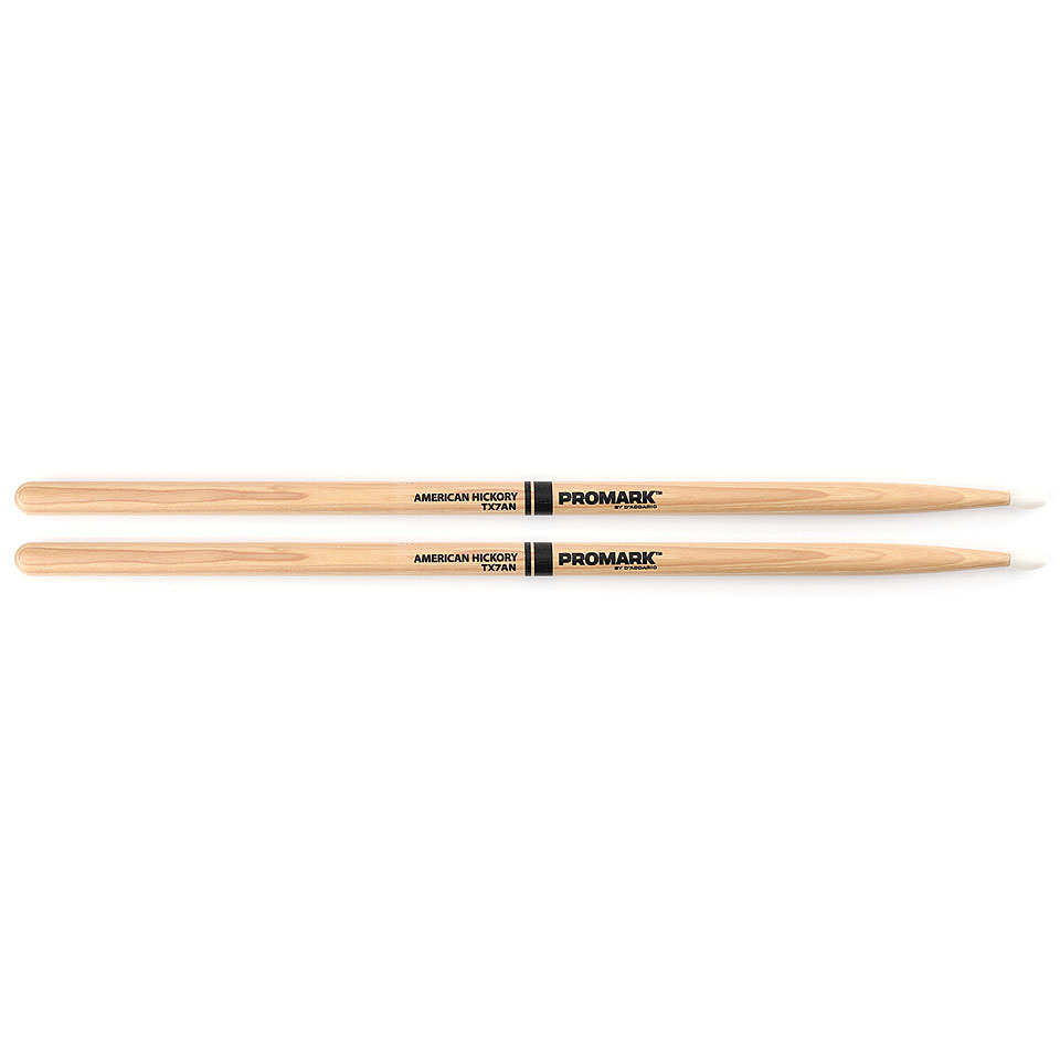 Promark Classic Forward Hickory 7A Oval Nylon Tip Drumsticks Promark Classic Forward Hickory 7A Oval Nylon Tip Drumsticks von Promark