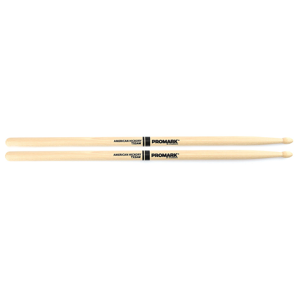 Promark Classic Forward Hickory 5A Oval Wood Tip Drumsticks Promark Classic Forward Hickory 5A Oval Wood Tip Drumsticks von Promark