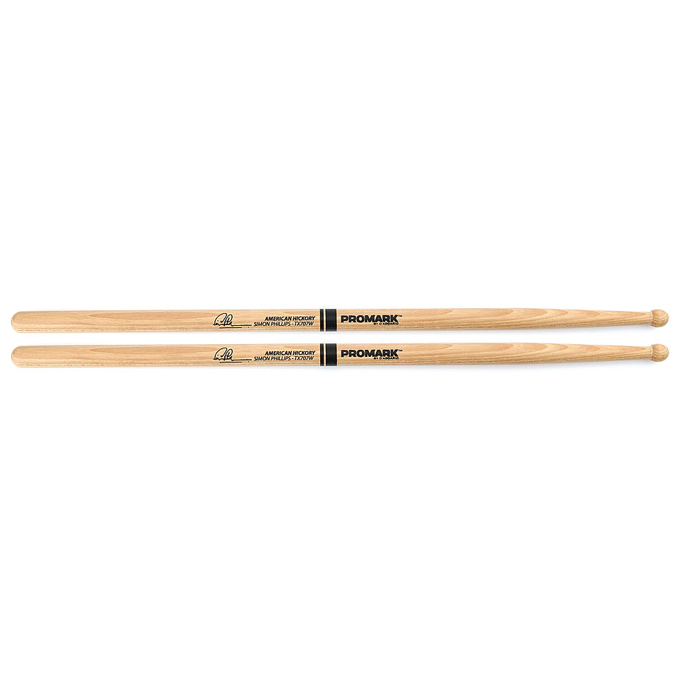 Promark Classic Hickory 707 Simon Phillips Wood Tip Drumsticks Promark Classic Hickory 707 Simon Phillips Wood Tip Drumsticks von Promark