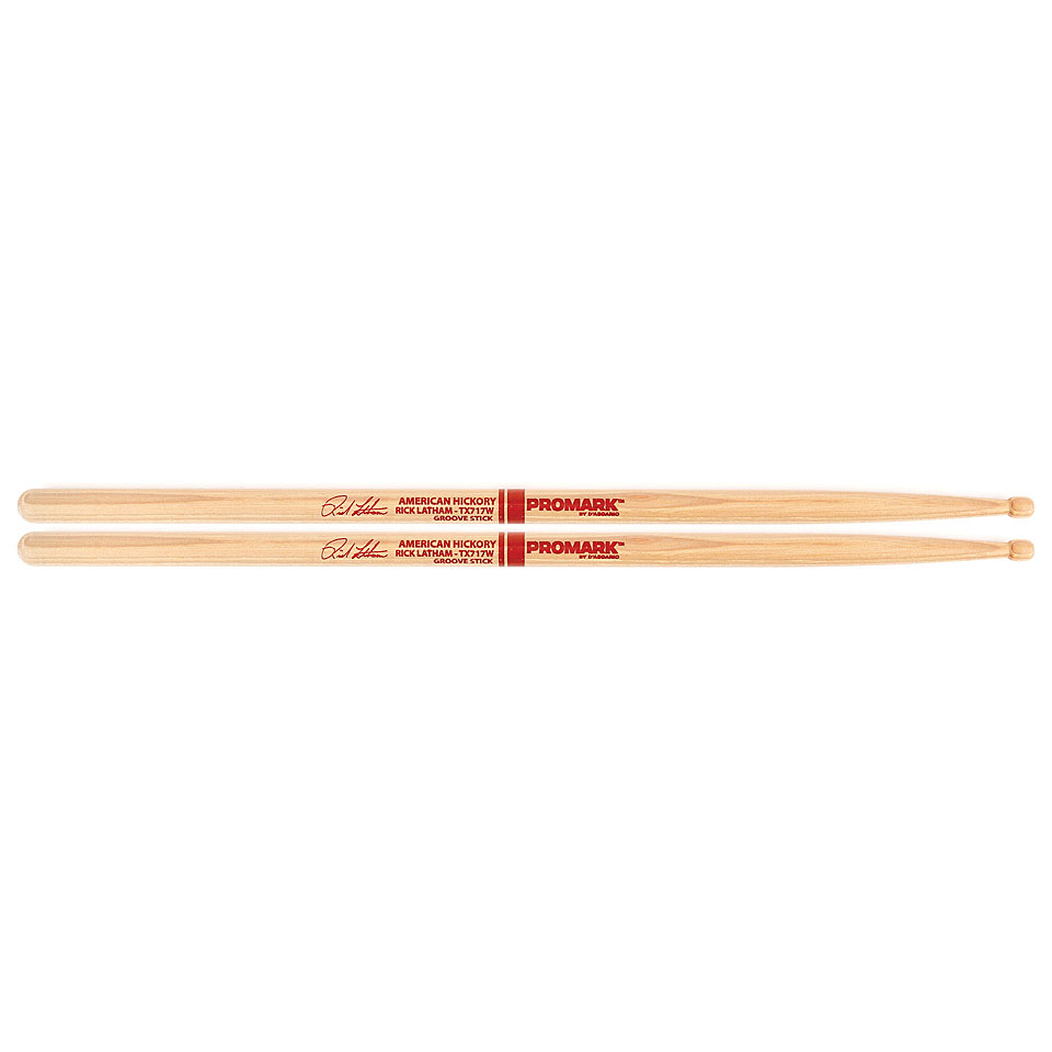 Promark Classic Hickory 717 Rick Latham Wood Tip Drumsticks Promark Classic Hickory 717 Rick Latham Wood Tip Drumsticks von Promark