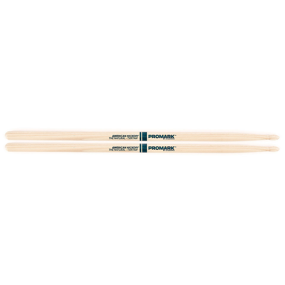 Promark Classic Forward Raw Hickory 7A Oval Wood Tip Drumsticks Promark Classic Forward Raw Hickory 7A Oval Wood Tip Drumsticks von Promark