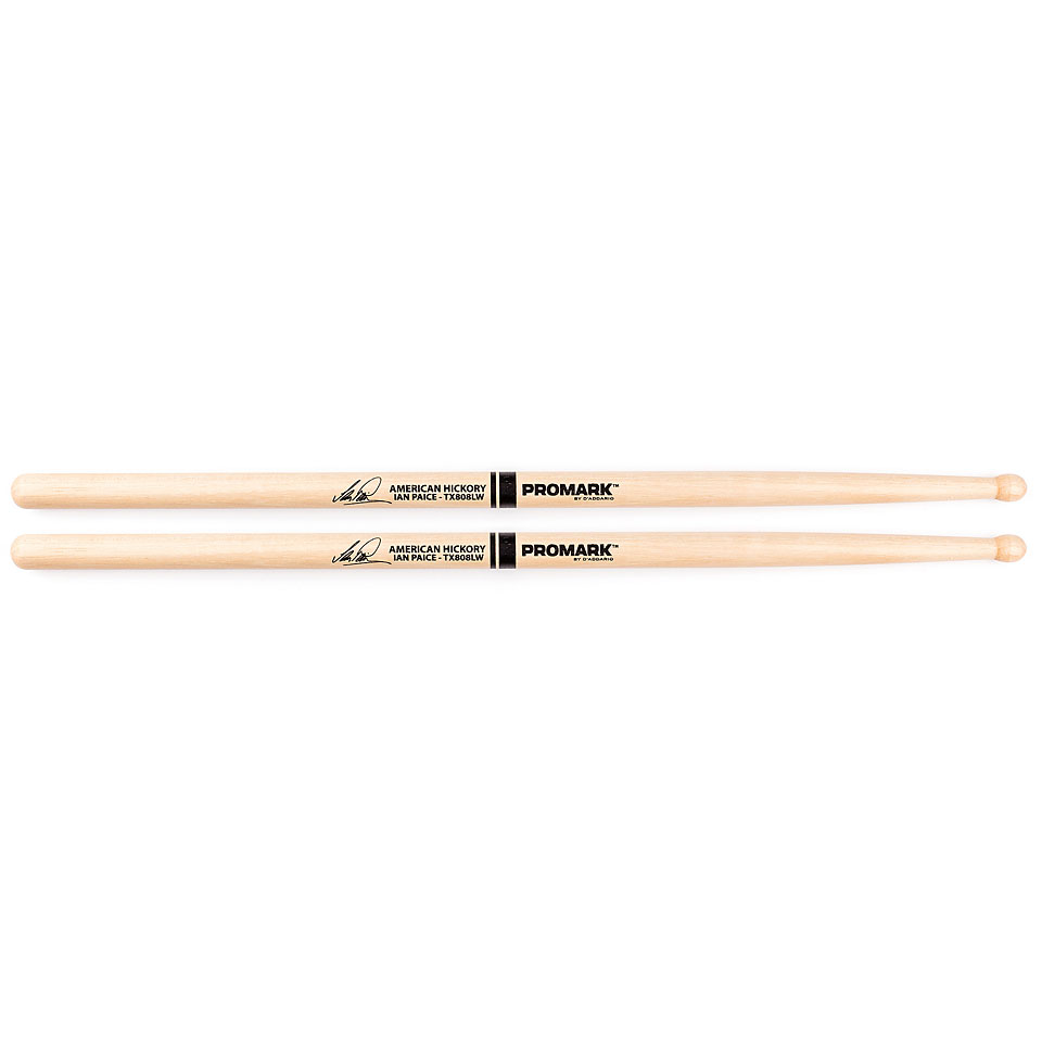 Promark Classic Hickory 808L Ian Paice Wood Tip Drumsticks Promark Classic Hickory 808L Ian Paice Wood Tip Drumsticks von Promark