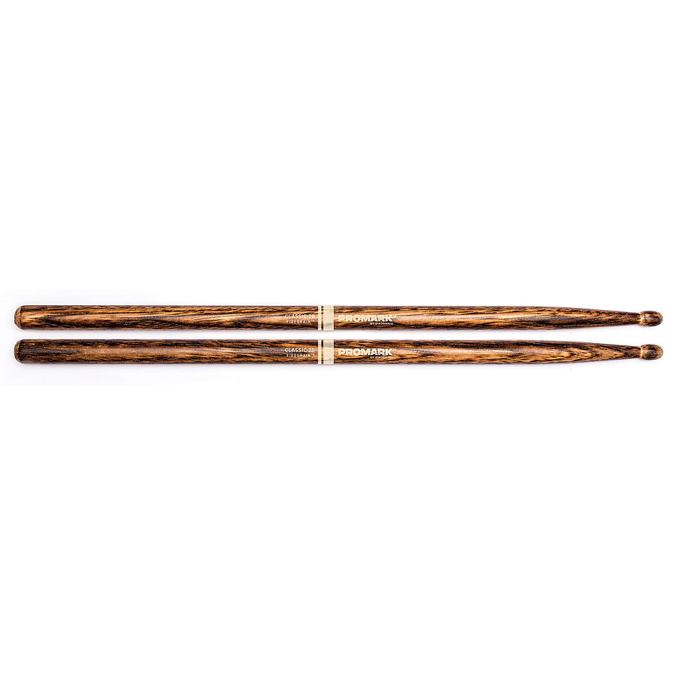 Promark Hickory Classic 2B FireGrain Drumsticks Promark Hickory Classic 2B FireGrain Drumsticks von Promark