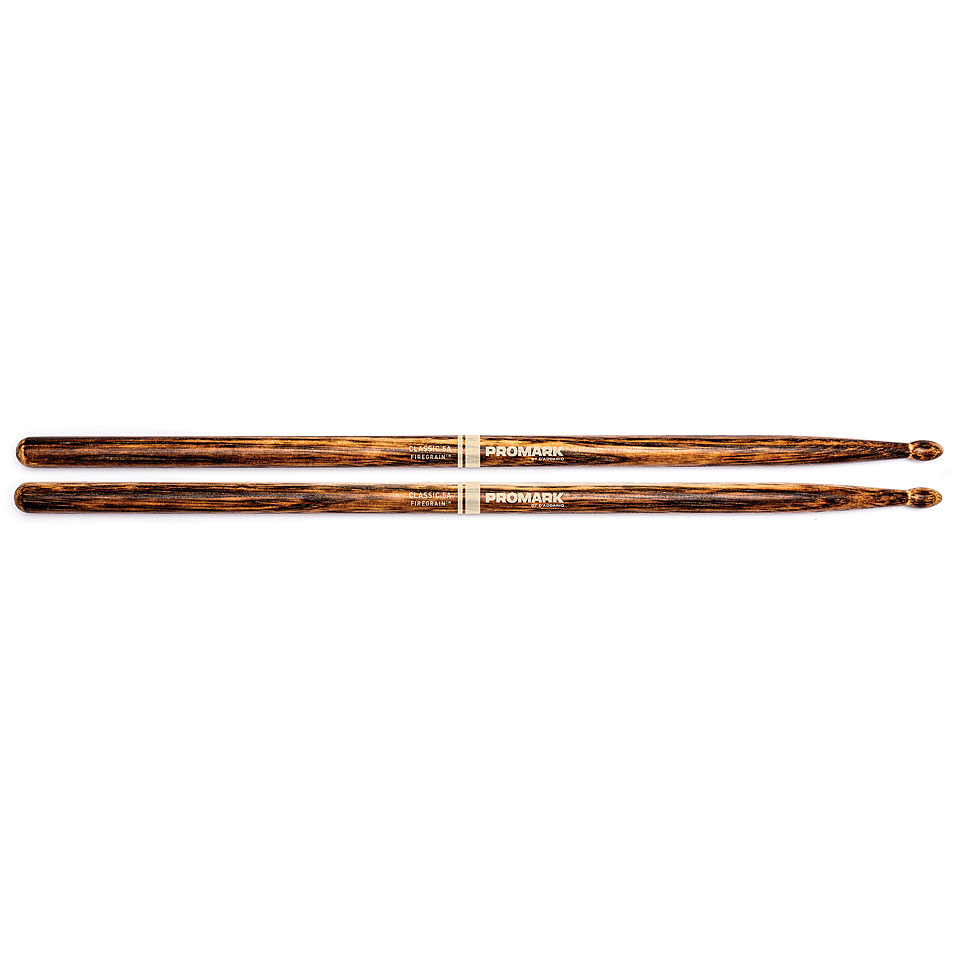 Promark Classic Forward Hickory FireGrain 5A Oval Wood Tip Drumsticks Promark Classic Forward Hickory FireGrain 5A Oval Wood Tip Drumsticks von Promark