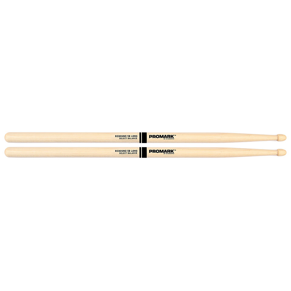 Promark Rebound Balance Hickory 5B Long Acorn Wood Tip Drumsticks Promark Rebound Balance Hickory 5B Long Acorn Wood Tip Drumsticks von Promark