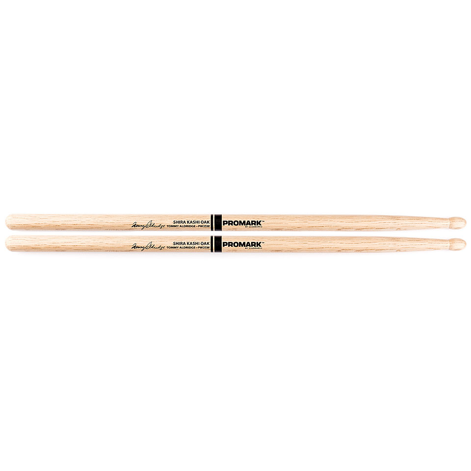 Promark Shira Kashi Oak 2S Tommy Aldridge Wood Tip Drumsticks Promark Shira Kashi Oak 2S Tommy Aldridge Wood Tip Drumsticks von Promark