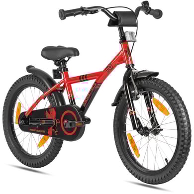 PROMETHEUS BICYCLES® Kinderfahrrad 18" rot-schwarz von Prometheus Bicycles