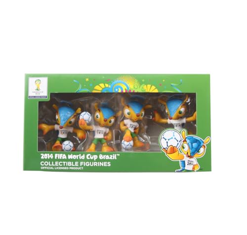 Promo-Dis Fuleco - 4er Sammelfiguren Set 1 in Geschenkbox, Sammelfiguren der Fussball Weltmeisterschaft 2014 in Brasilien Promo-Dis Fuleco - 4er Sammelfiguren Set 1 in Geschenkbox, Sammelfiguren der Fussball Weltmeisterschaft 2014 in Brasilien von Promo-Dis