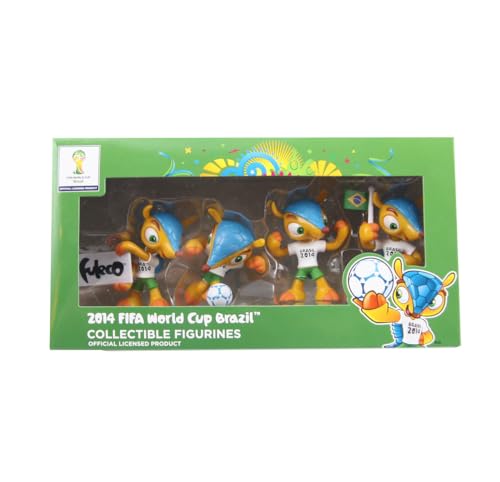 Promo-Dis Fuleco - 4er Sammelfiguren Set 2 in Geschenkbox, Sammelfiguren der Fussball Weltmeisterschaft 2014 in Brasilien Promo-Dis Fuleco - 4er Sammelfiguren Set 2 in Geschenkbox, Sammelfiguren der Fussball Weltmeisterschaft 2014 in Brasilien von Promo-Dis
