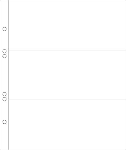 100 Prophila Banknoten-Hüllen 3-geteilt, für je 3 Banknoten bis ca. 180 x 80 mm 100 Prophila Banknoten-Hüllen 3-geteilt, für je 3 Banknoten bis ca. 180 x 80 mm von Prophila Collection