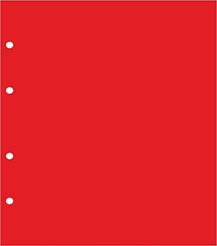 25 rote Karton-Zwischenblätter für Prophila-Standard-Münzhüllen von Prophila Collection