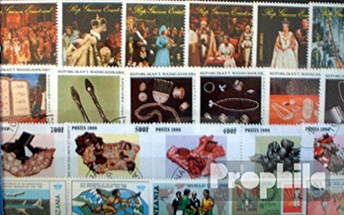 Prophila Collection Afrika 50 Verschiedene Marken (Briefmarken für Sammler) von Prophila Collection