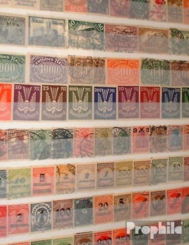 Deutsches Reich 200 Verschiedene Marken aus Inflation 1919 bis 1923 ohne Nebengebiete (Briefmarken für Sammler) von Prophila Collection