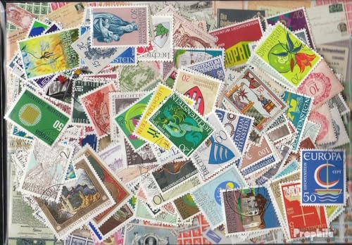 Liechtenstein 200 Verschiedene Marken (Briefmarken für Sammler) von Prophila Collection