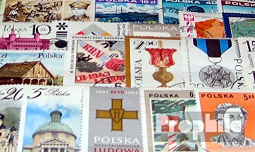 Prophila Collection Polen 50 Verschiedene Sondermarken (Briefmarken für Sammler) von Prophila Collection