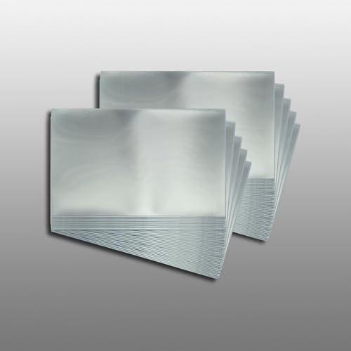 Prophila Collection 100 Belegehüllen aus Hartfolie für Belege im DIN A5 Format bis 148 x 210 mm (5.8 x 8.3 inch) von Prophila Collection