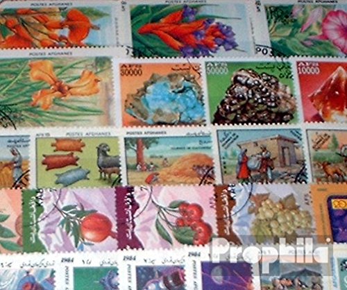 Prophila Collection Afghanistan 50 Verschiedene Marken (Briefmarken für Sammler) von Prophila Collection