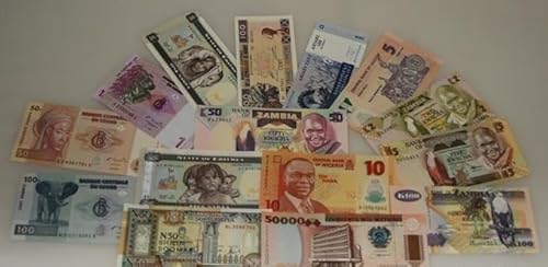 Prophila Collection Geldschein Afrika 15 Verschiedene Banknoten (Banknoten für Sammler - kein Zahlungsmittel) von Prophila Collection