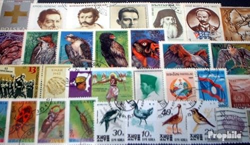 Alle Welt 1000 verschiedene Marken (Briefmarken für Sammler) von Prophila Collection