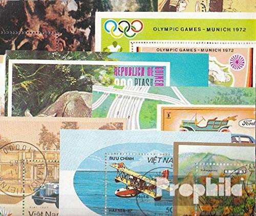 Prophila Collection Alle Welt 50 Verschiedene Blöcke (Briefmarken für Sammler) von Prophila Collection