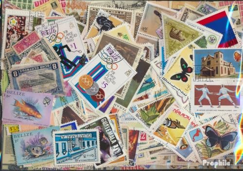 Prophila Collection Amerika 500 Verschiedene Marken Mittelamerika (Briefmarken für Sammler) von Prophila Collection