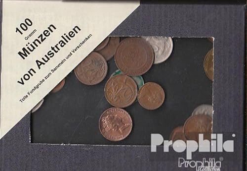 Prophila Collection Australien 100 Gramm Münzkiloware (Münzen für Sammler - kein Zahlungsmittel) von Prophila Collection