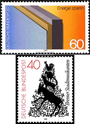 Prophila Collection BRD (BR.Deutschland) 1119,1120 (kompl.Ausgaben) postfrisch ** MNH 1982 Sondermarken (Briefmarken für Sammler) Musik/Tanz von Prophila Collection
