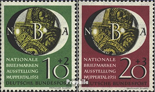 Prophila Collection BRD (BR.Deutschland) 141-142 (kompl.Ausg.) postfrisch ** MNH 1951 NBA (Briefmarken für Sammler) von Prophila Collection