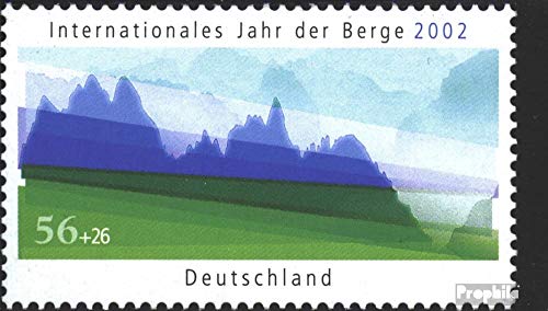 Prophila Collection BRD (BR.Deutschland) 2231 (kompl.Ausg.) postfrisch ** MNH 2002 Jahr der Berge (Briefmarken für Sammler) Landschaften von Prophila Collection