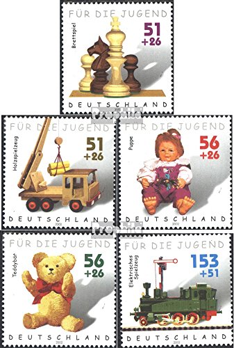 Prophila Collection BRD (BR.Deutschland) 2260-2264 (kompl.Ausg.) FDC Ersttagsbrief 2002 Kinderspielzeug (Briefmarken für Sammler) Schach von Prophila Collection