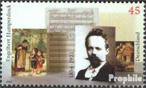 Prophila Collection BRD (BR.Deutschland) 2420 (kompl.Ausg.) postfrisch ** MNH 2004 Humperdinck Hänsel und Gretel (Briefmarken für Sammler) Musik/Tanz von Prophila Collection