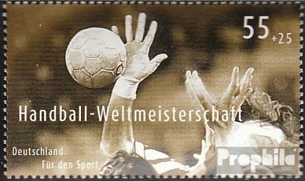 Prophila Collection BRD (BR.Deutschland) 2578 (kompl.Ausg.) postfrisch ** MNH 2007 Handball (Briefmarken für Sammler) Ballspiele ohne Fußball (Basketball/Handball/Baseball …) von Prophila Collection