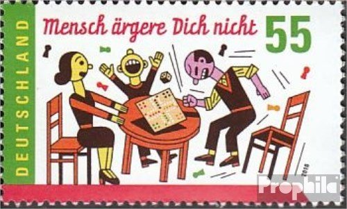 Prophila Collection BRD (BR.Deutschland) 2783 (kompl.Ausg.) postfrisch ** MNH 2010 Mensch ärgere Dich Nicht (Briefmarken für Sammler) Spiele/Spielzeug von Prophila Collection