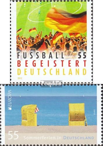 Prophila Collection BRD (BR.Deutschland) 2930,2933 (kompl.Ausg.) gestempelt 2012 Fußball, Ferien (Briefmarken für Sammler) Fußball von Prophila Collection