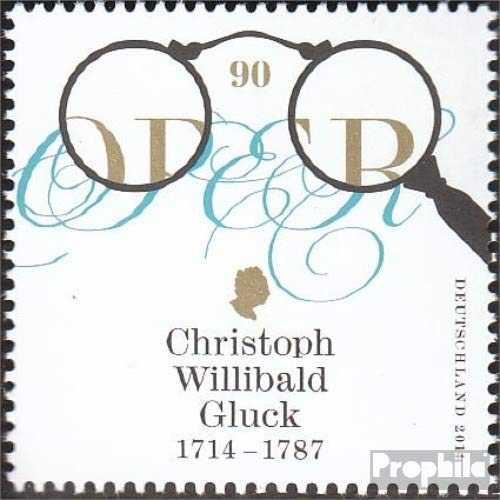 Prophila Collection BRD (BR.Deutschland) 3092 (kompl.Ausg.) postfrisch ** MNH 2014 Christoph W. Gluck (Briefmarken für Sammler) Musik/Tanz von Prophila Collection