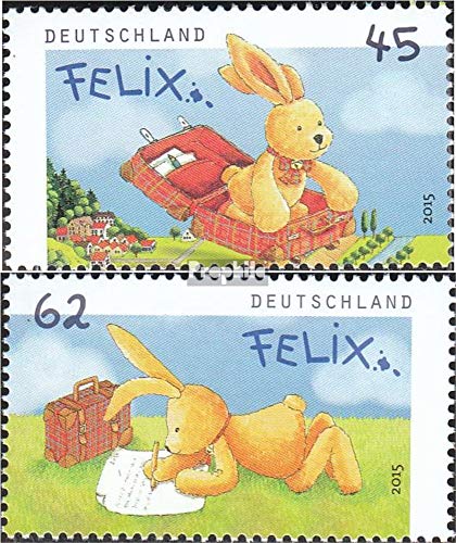 Prophila Collection BRD (BR.Deutschland) 3140-3141 (kompl.Ausg.) 2015 Felix der Hase (Briefmarken für Sammler) Comics von Prophila Collection