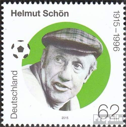 Prophila Collection BRD (BR.Deutschland) 3174 (kompl.Ausg.) postfrisch ** MNH 2015 Helmut Schön (Briefmarken für Sammler) Fußball von Prophila Collection