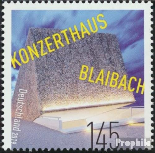 Prophila Collection BRD (BR.Deutschland) 3451 (kompl.Ausg.) postfrisch ** MNH 2019 Konzerthaus Blaibach (Briefmarken für Sammler) Musik/Tanz von Prophila Collection