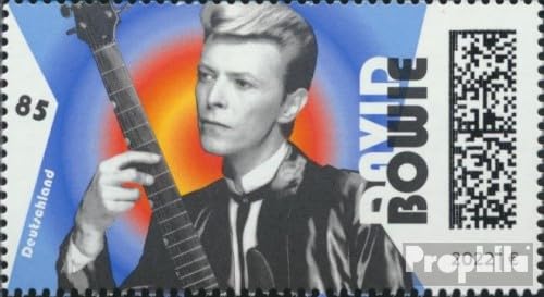 Prophila Collection BRD (BR.Deutschland) 3661 (kompl.Ausg.) postfrisch ** MNH 2022 David Bowie (Briefmarken für Sammler) Musik/Tanz von Prophila Collection