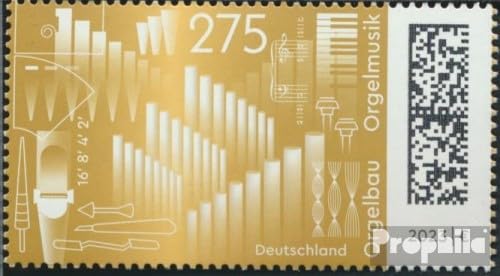 Prophila Collection BRD (BR.Deutschland) 3737 (kompl.Ausg.) gestempelt 2023 Orgelbau und Orgelmusik (Briefmarken für Sammler) Musik/Tanz von Prophila Collection
