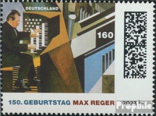 Prophila Collection BRD (BR.Deutschland) 3753 (kompl.Ausg.) gestempelt 2023 Max Reger (Briefmarken für Sammler) Musik/Tanz von Prophila Collection