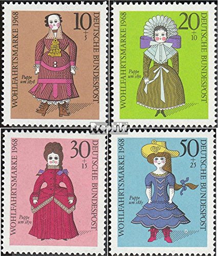 Prophila Collection BRD (BR.Deutschland) 571-574 (kompl.Ausgabe) gestempelt 1968 Wohlfahrtsmarken (Briefmarken für Sammler) Spiele/Spielzeug von Prophila Collection