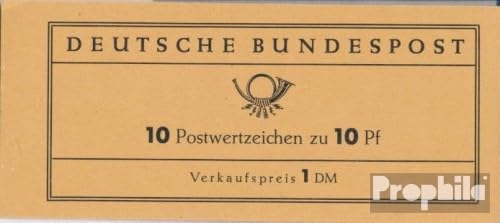 Prophila Collection BRD (BR.Deutschland) MH6a (kompl.Ausg.) postfrisch ** MNH 1960 Heuss (Briefmarken für Sammler) von Prophila Collection