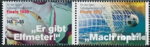 Prophila Collection BRD (BR.Deutschland) W147 postfrisch ** MNH 2018 Fußball (Briefmarken für Sammler) Fußball von Prophila Collection