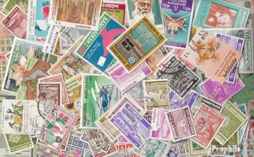 Prophila Collection Bangladesch 100 Verschiedene Marken (Briefmarken für Sammler) von Prophila Collection