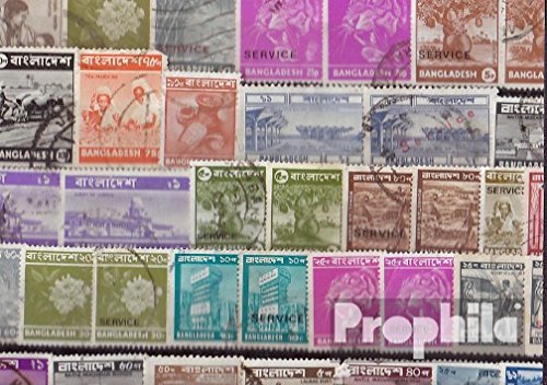 Prophila Collection Bangladesch 50 Verschiedene Marken (Briefmarken für Sammler) von Prophila Collection