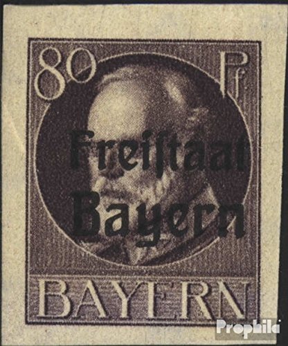 Prophila Collection Bayern 164B 1920 König Ludwig mit Aufdruck (Briefmarken für Sammler) von Prophila Collection