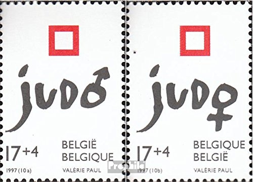 Prophila Collection Belgien 2755-2756 (kompl.Ausg.) postfrisch ** MNH 1997 Sport (Briefmarken für Sammler) Kampfsport (Boxen/Fechten/Ringen/Karate …) von Prophila Collection