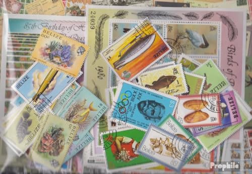 Prophila Collection Belize 200 Verschiedene Marken (Briefmarken für Sammler) von Prophila Collection